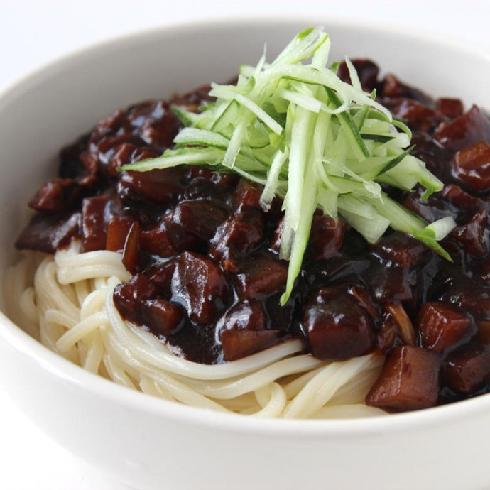 Jjajang Meon - Noodles with Black Bean Sauce Meal Kit - The Koreander NZ